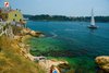 Un mare pulitissimo dai colori stupendi a Monte Rovinj