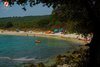 Spiaggia di ciotoli a Cisterna Rovigno