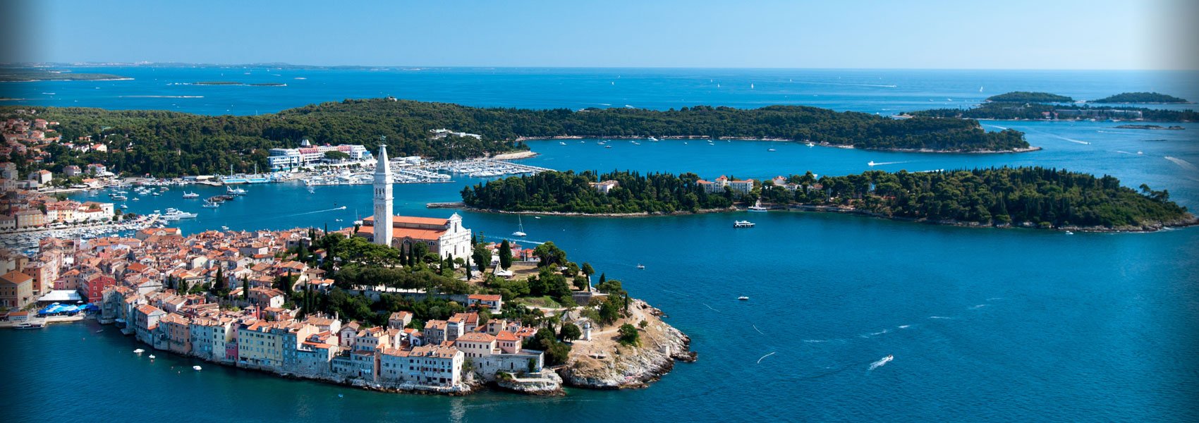 Rovinj - eines der bilderbuchlebhaftesten Städtchen am Mediterran...