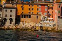 Rovigno spiaggia vicino al bar Valentino