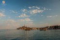 Blick auf Rovinj von der Promenade