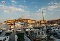 Blick auf Zentrum der Stadt Rovinj