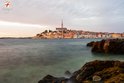 View of the Rovinj from St. Catherine island